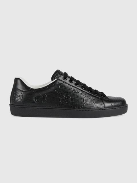 Men's Ace GG embossed sneaker