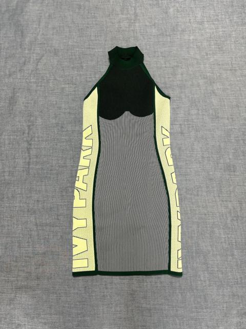adidas Adidas Ivy Park Knit Logo Green Dress Small | goodkidzclub |  REVERSIBLE