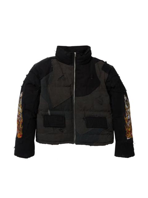 WHO DECIDES WAR UPCYCLED PARKA COAL