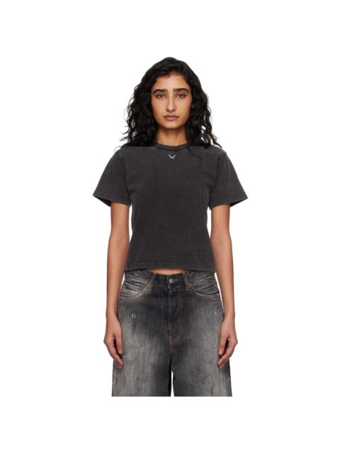 OTTOLINGER Black Pierced Fitted T-shirt