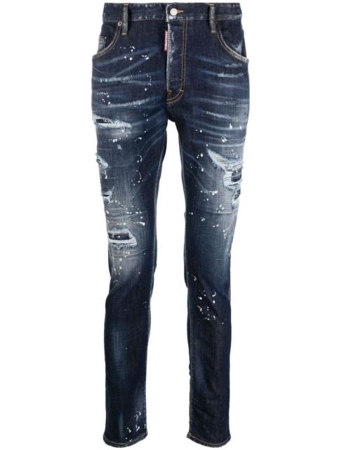 DSQUARED2 distressed skinny-fit jeans