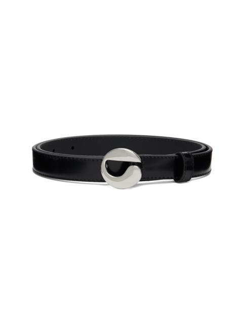 COPERNI Black Logo Skinny Belt