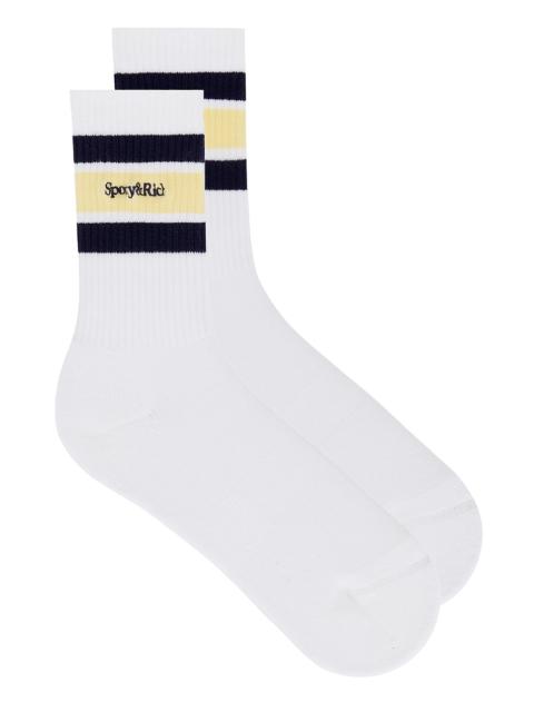Sporty & Rich Serif Logo Socks