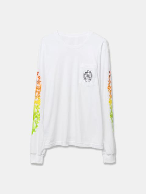 Chrome Hearts White CH Gradient  LongSleeves