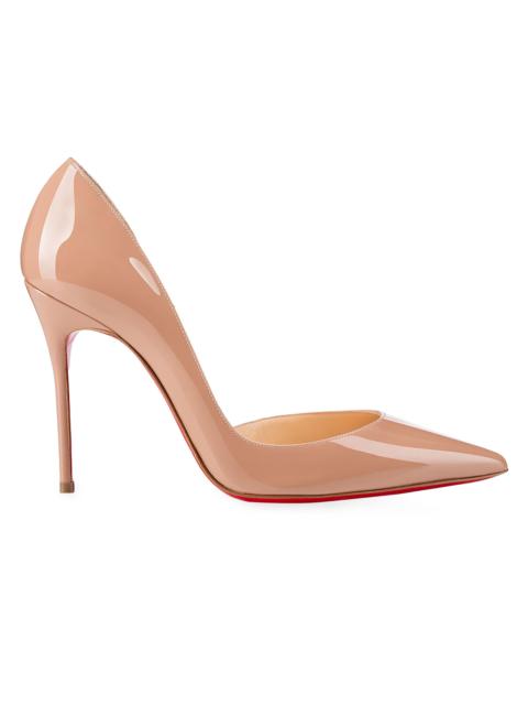 Christian Louboutin Women's Iriza 100MM Patent Leather Pumps - Beige