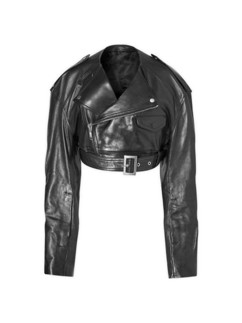 Rick Owens Biker Leather Jacket