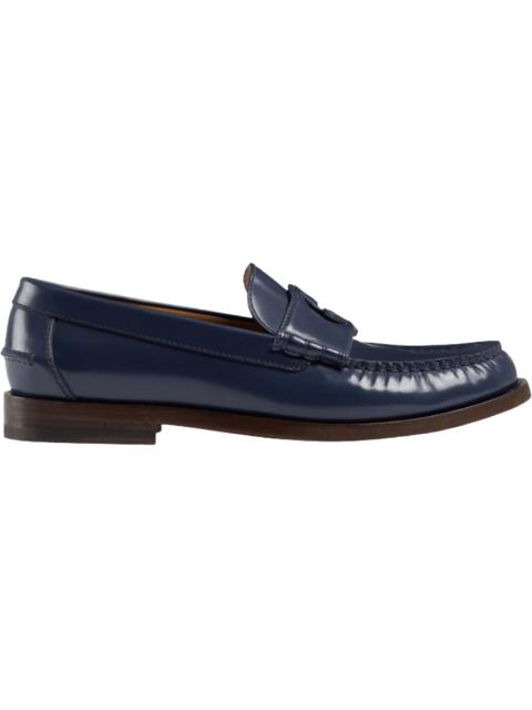 GUCCI Gucci Interlocking G Loafers Blue