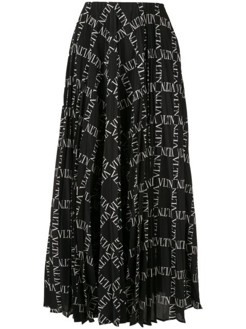 Valentino VLTN print skirt