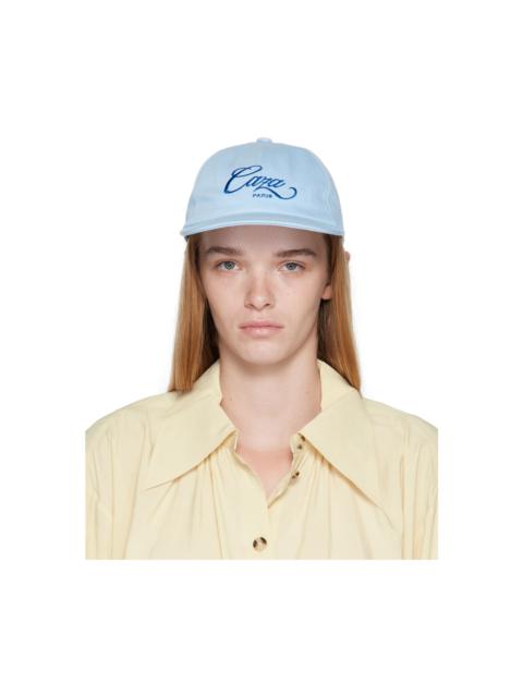 CASABLANCA Blue 'Caza' Cap