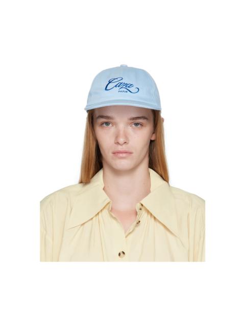 CASABLANCA Blue 'Caza' Cap