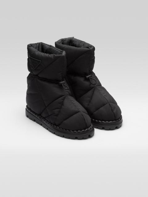 Prada Padded nylon booties