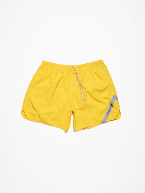 Acne Studios Swim shorts - Yellow