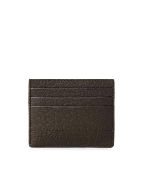 Lemaire Gear card holder in bubble lambskin