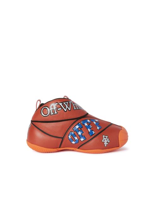 Orange "the Ball" Sneakers