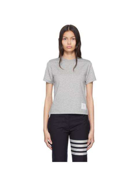 Gray Cotton T-Shirt