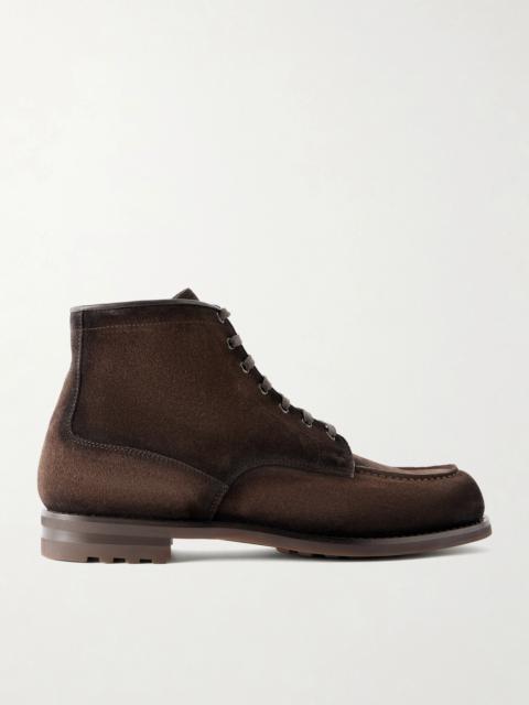 OFFICINE CREATIVE Balata Flexi 002 Suede Lace-Up Boots