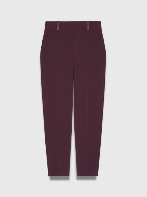 THE FOLD Clever Crepe Tavira Slim-Leg Trousers