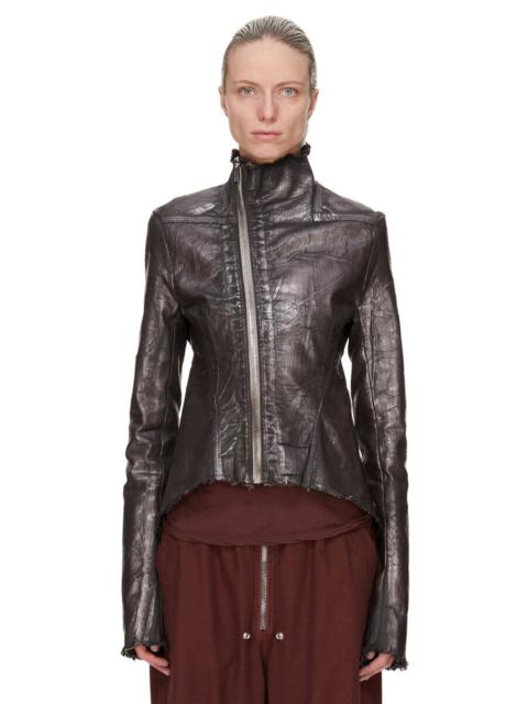 Rick Owens DRKSHDW asymmetrical zip-front jacket