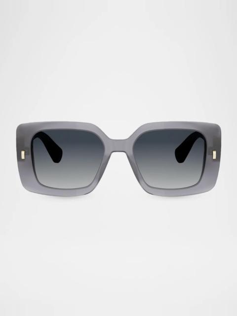 Dior Initials S2I 53MM Square Sunglasses