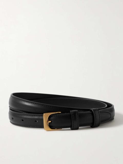 Moon leather belt