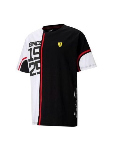 PUMA Scuderia Ferrari Statement Graphic T-shirt 'Black' 599809-11