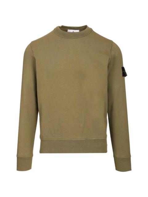 Stone Island logo-patch sweatshirt