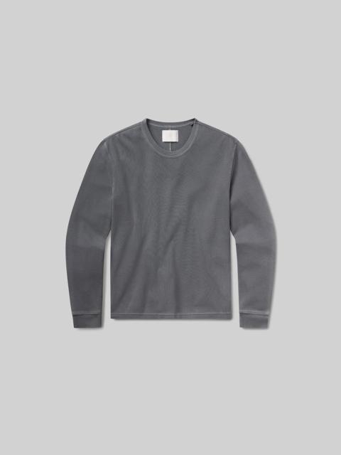 Citizens of Humanity Waffle Crewneck In Slate