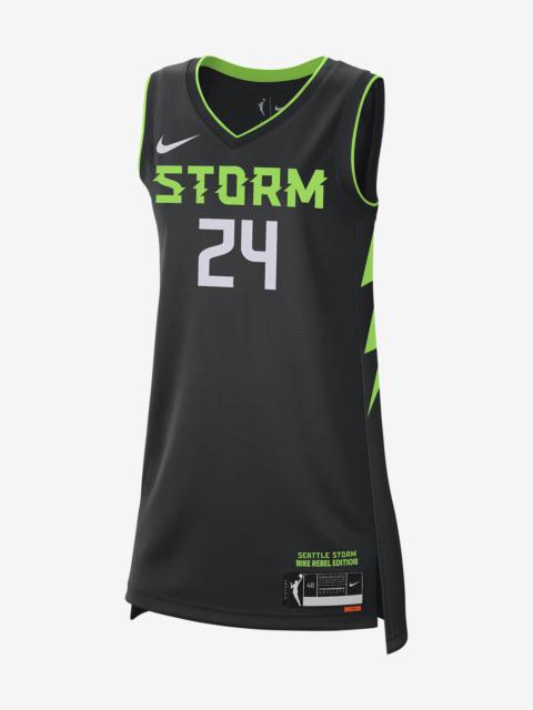 Jewell Loyd Seattle Storm 2024 Rebel Edition Nike Women's Dri-FIT WNBA Victory Jersey