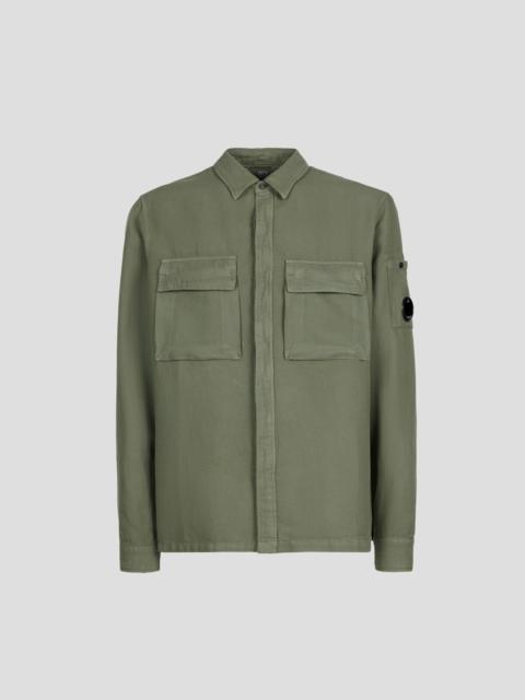 C.P. Company Broken Lino Cotone Pockets Shirt