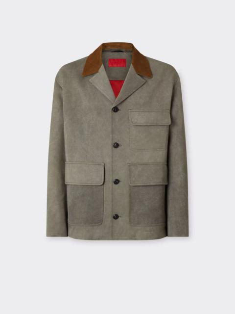 Ferrari Cady Jacket with Contrast Collar