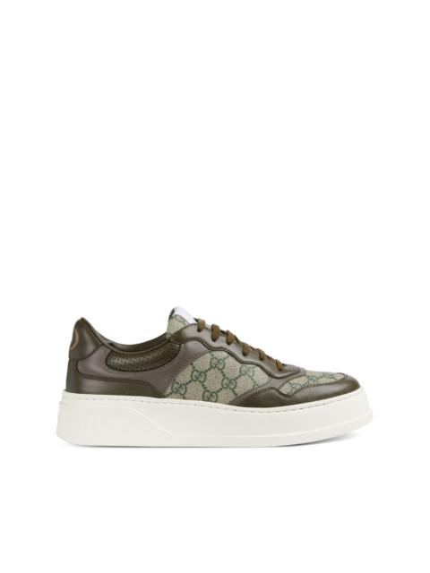 GUCCI GG-canvas panelled sneakers