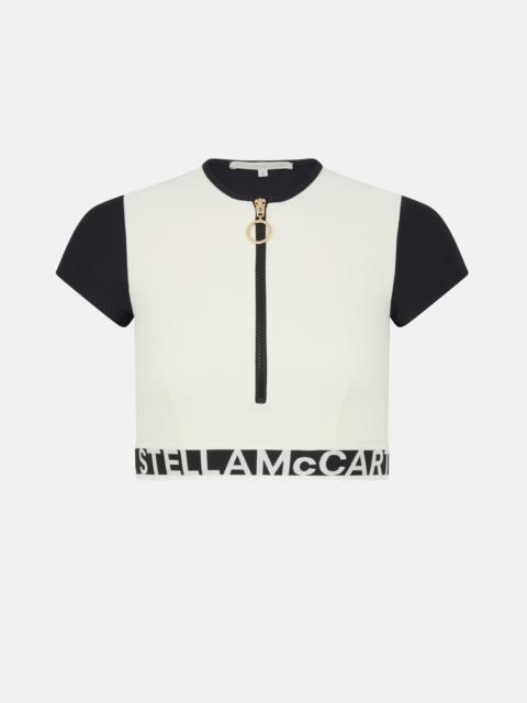 Stella McCartney Iconic Logo Short Rash Guard