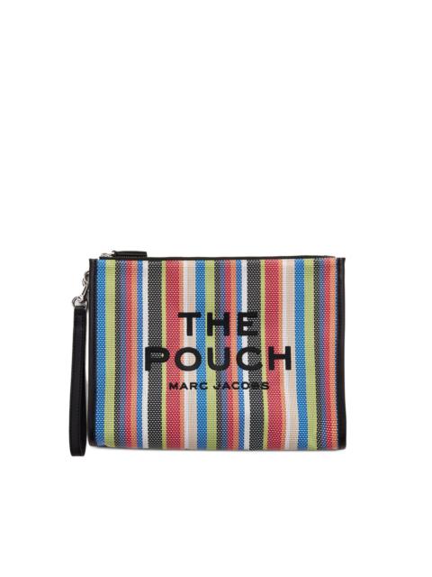 Marc Jacobs striped zip-pouch
