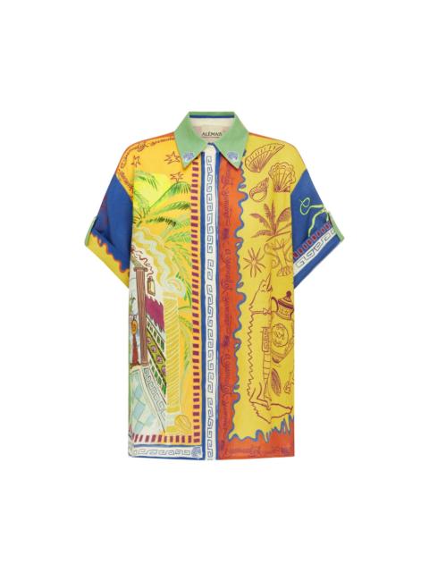 ALÉMAIS Surrealist Summer Shirt