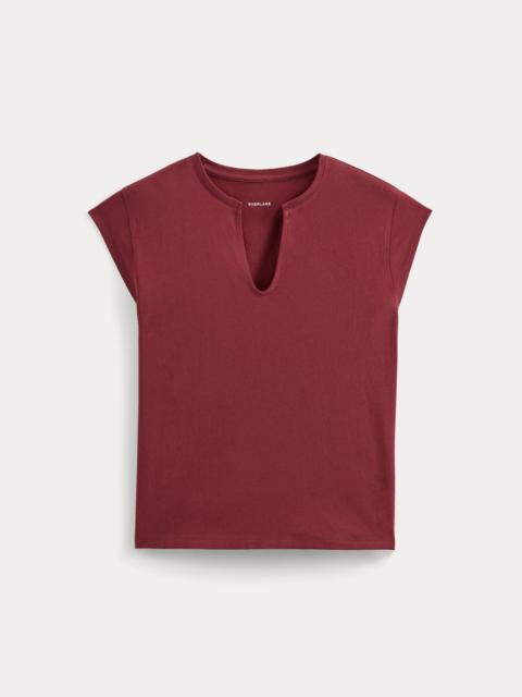 EVERLANE TIE-BACK TEE IN ORGANIC COTTON
