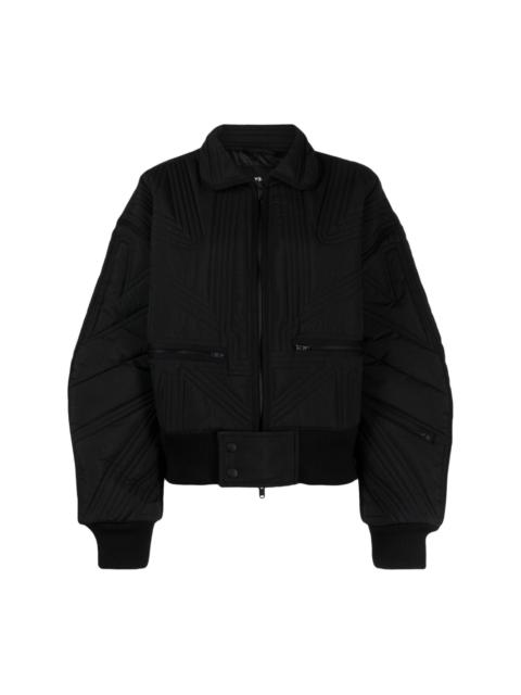 Y-3 quilted puffer jacket