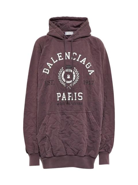 College 1917 oversized cotton hoodie