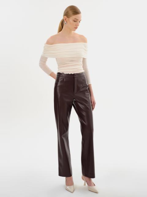 LAMARQUE IMANI | Recycled Leather Trousers