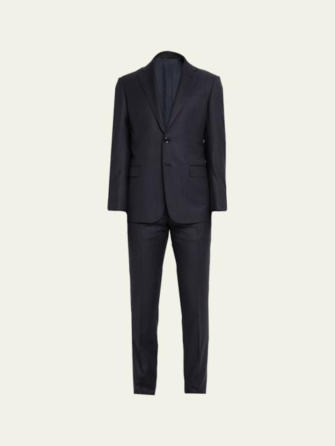 GIORGIO ARMANI Men's Tonal Micro Pinstripe Two-Piece Suit