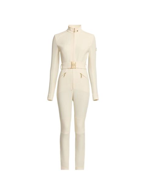 ELIE SAAB turtleneck belted jumpsuit