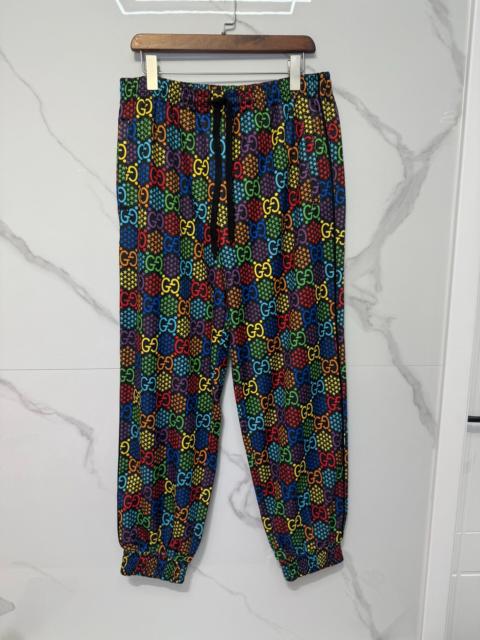 GUCCI Gucci SS22 White Candy Print Trousers