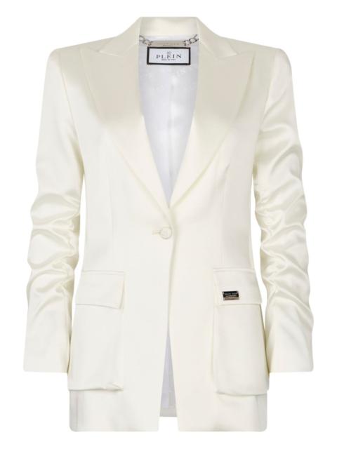 PHILIPP PLEIN patch-pocket blazer