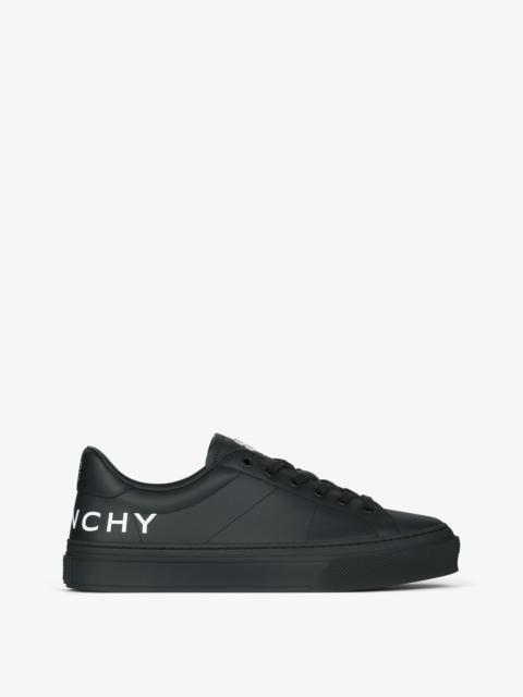 Givenchy CITY SPORT SNEAKERS IN LEATHER