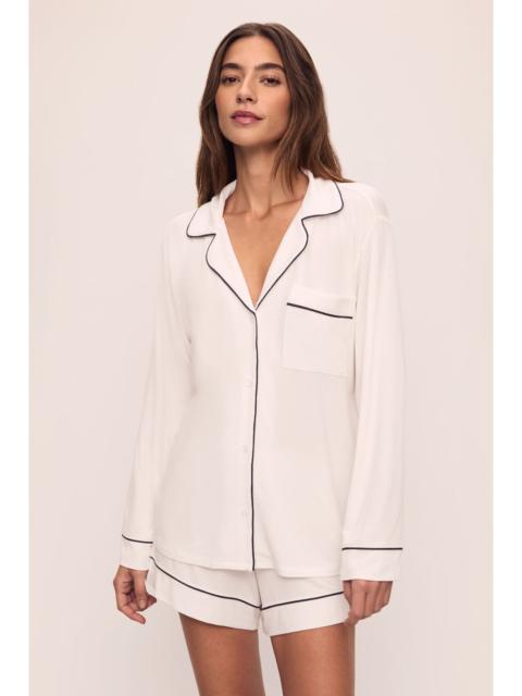 eberjey Gisele TENCEL™ Modal Relaxed Long Sleeve Short PJ Set