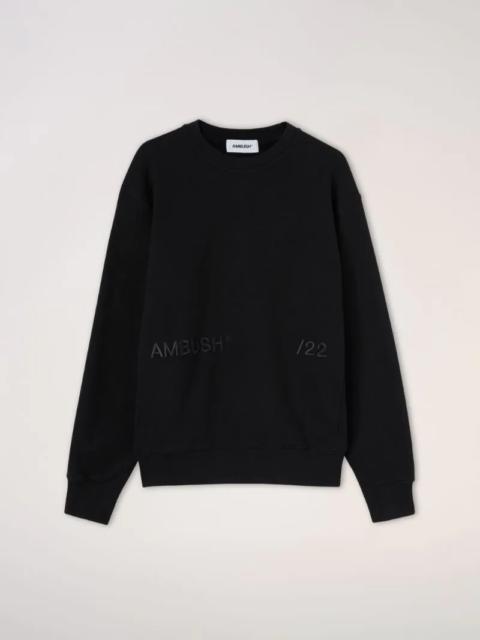 Ambush logo-embroidered crew-neck sweatshirt
