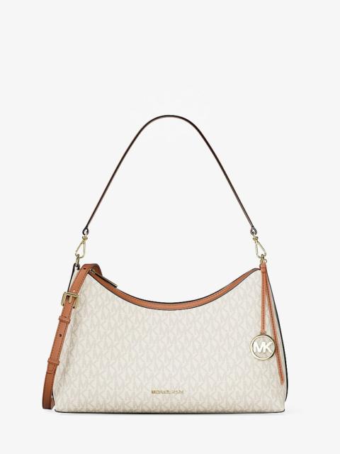 MICHAEL KORS Sammy Medium Signature Logo Convertible Shoulder Bag