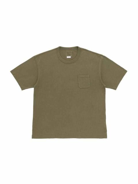 visvim JUMBO TEE S/S (C/SI) OLIVE