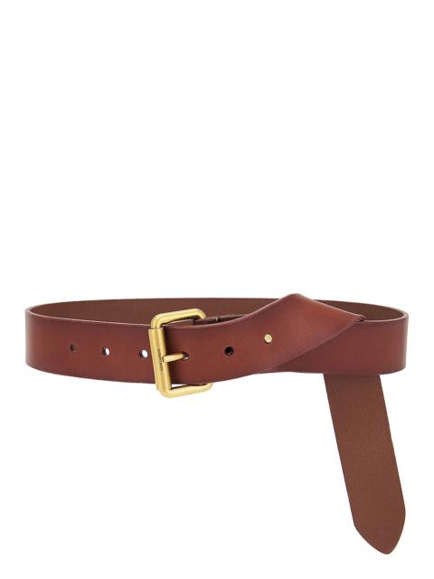 SAINT LAURENT Square Buckle Long Belt