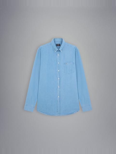 Paul & Shark Denim cotton shirt