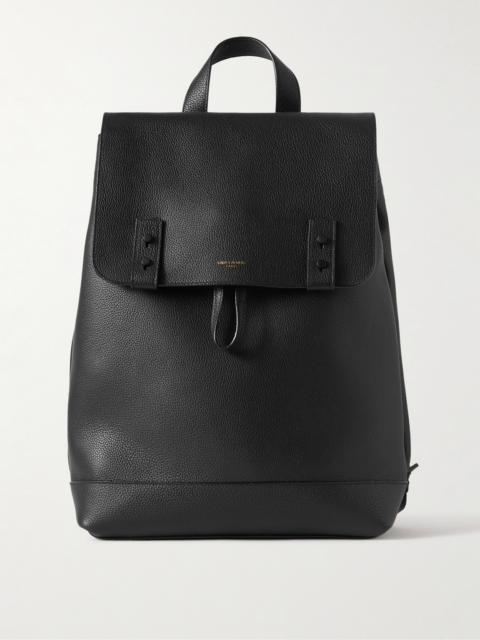 SAINT LAURENT Full-Grain Leather Backpack
